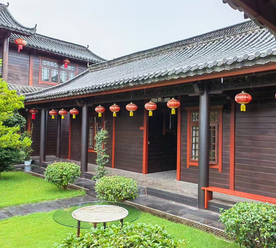 四合院木屋别墅